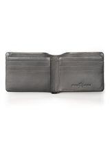 Cartera plegable gris Duke