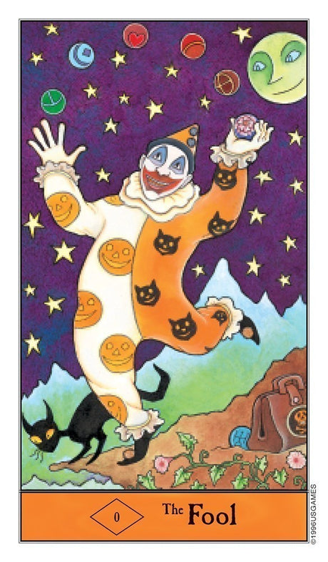 Halloween Tarot Deck And Book Set