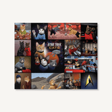 Chronicle Books Puzzles: Jigsaw Puzzle - 1000 Pieces - Star Trek - Cats