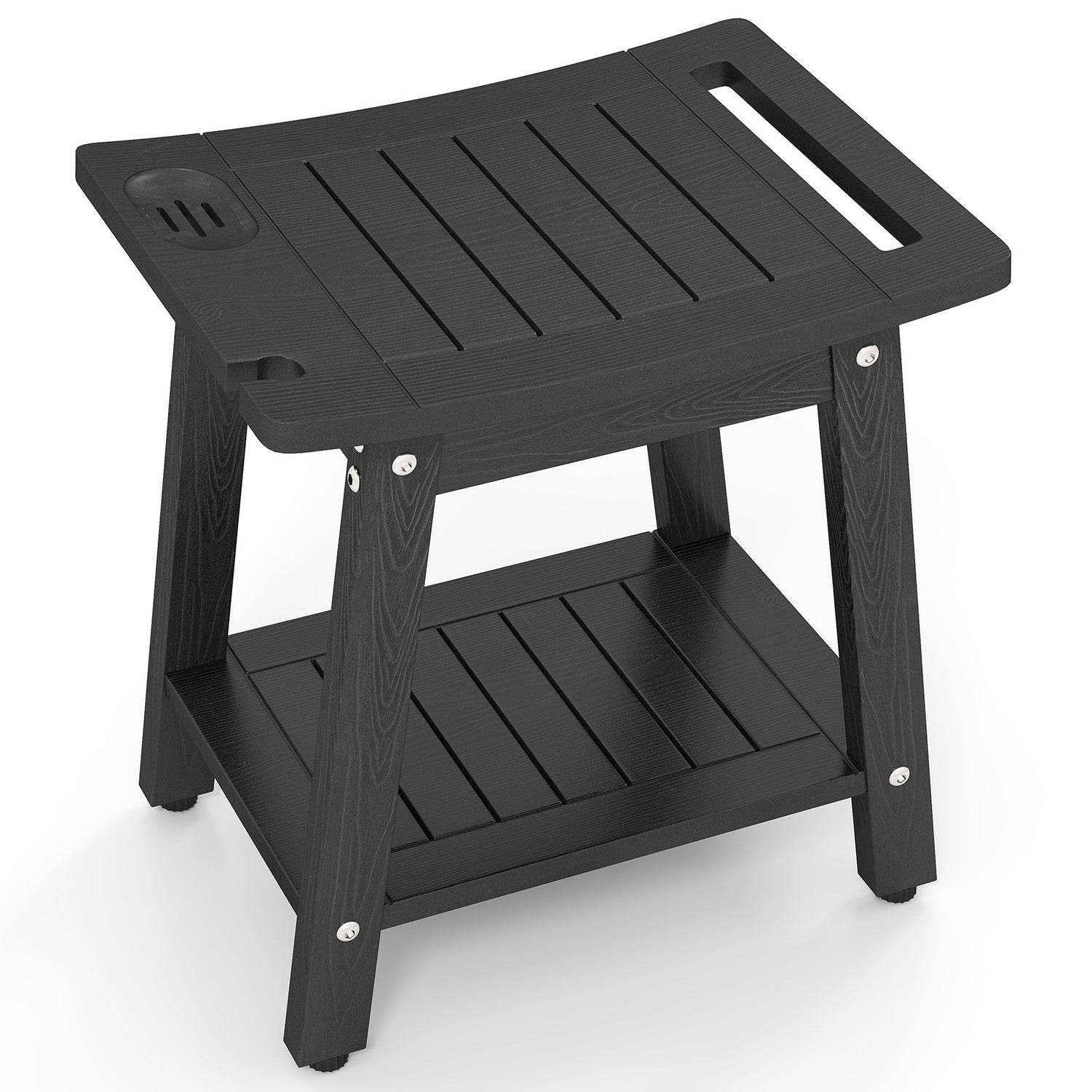 HIPS Shower Bench Seat with Handle Shower Head