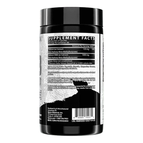 Nutrex HMB 1000, 120 Cápsulas