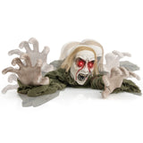 Zombie Trepador de Halloween con Ojos Luminosos y Sonido Terrorífico
