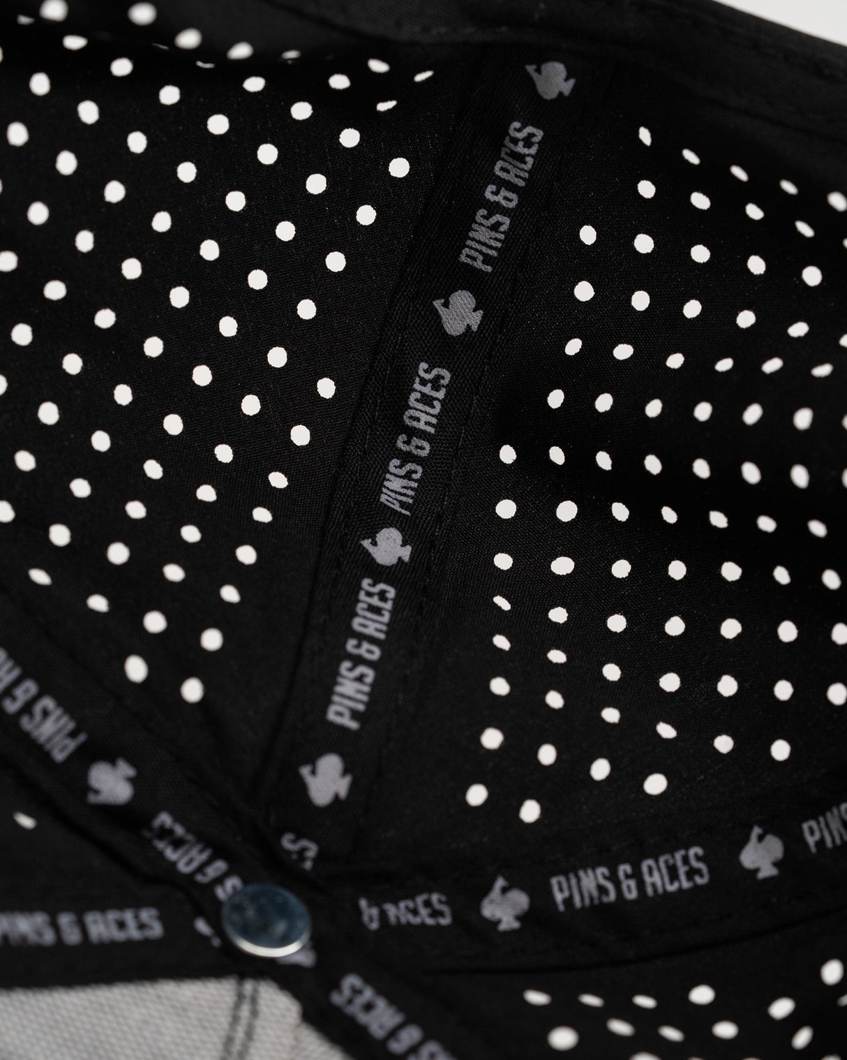 Thor's Hammer Black - Perforated Rope Hat