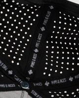 Thor's Hammer Black - Perforated Rope Hat