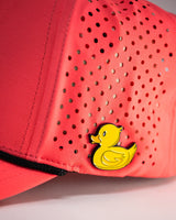 Gorra de cuerda perforada - Rosa neón
