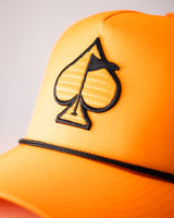 Gorra de Soga Perforada - Naranja Neón