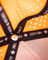 Gorra de Soga Perforada - Naranja Neón