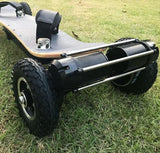 Patinete eléctrico todoterreno con motor de doble correa