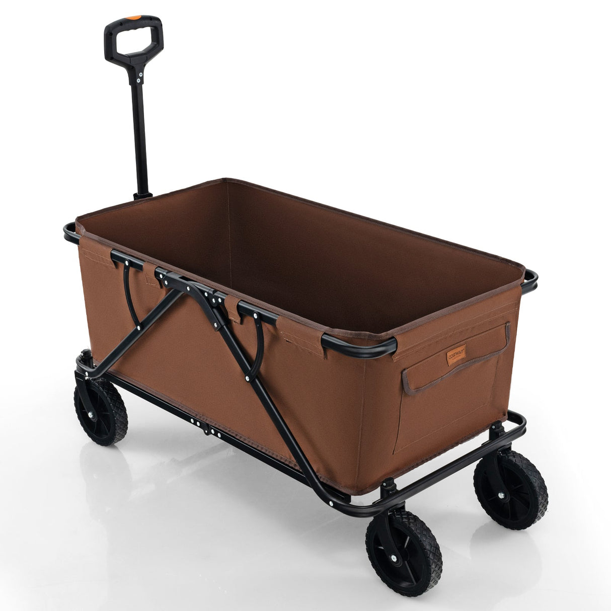 Carro plegable con mango ajustable