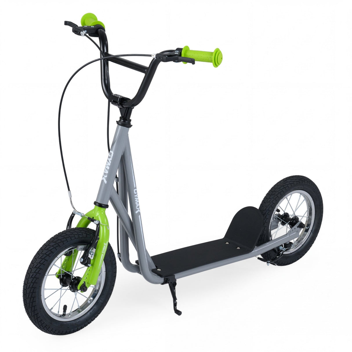 Patinete para niños con ruedas neumáticas de 12 pulgadas y altura ajustable