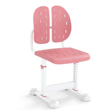 Silla de estudio infantil con altura regulable, doble respaldo y asiento transpirable para mayores de 3 años