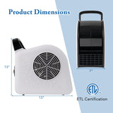 High Velocity Blower Fan Utility Air Mover with 3 Speeds and 185° Pivoting Head