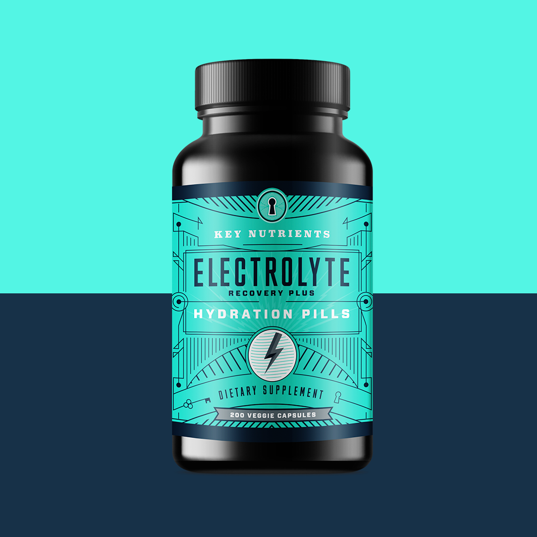 Pastillas de hidratación con electrolitos (en cápsulas)