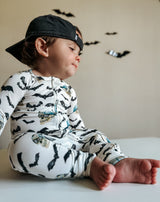 Spooky Bro Bamboo Zippy Pajamas