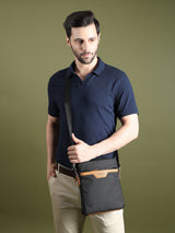 Bandolera lateral de lona Mark