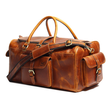 Bolsa de Viaje de Piel Berlin Weekender
