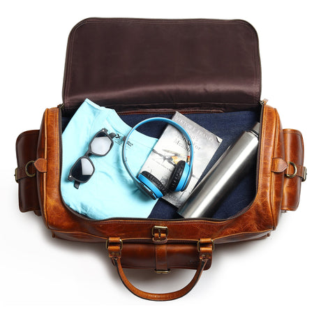 Bolsa de Viaje de Piel Berlin Weekender