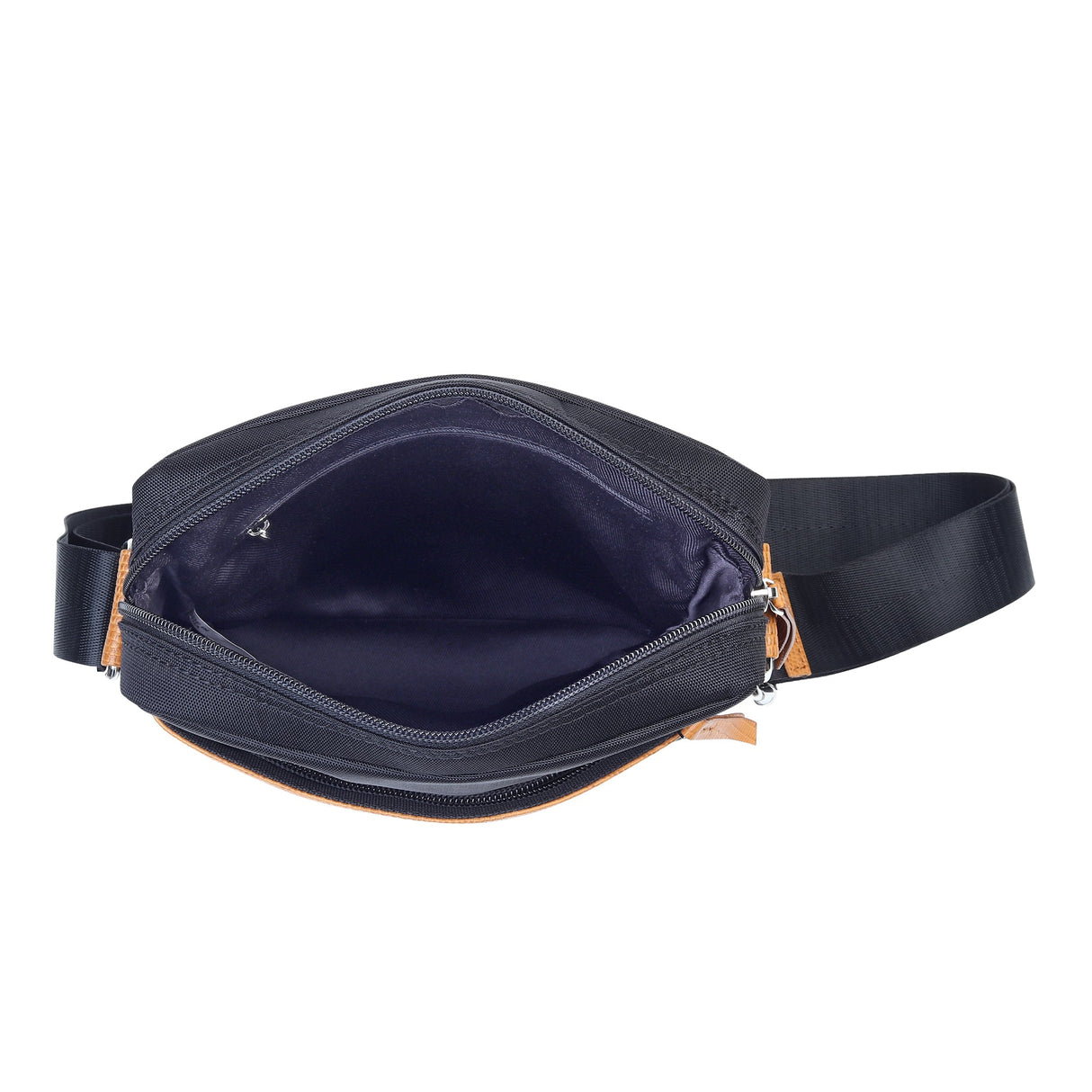 Bandolera lateral de lona Mark