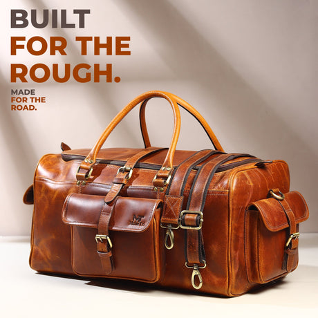 Bolsa de Viaje de Piel Berlin Weekender