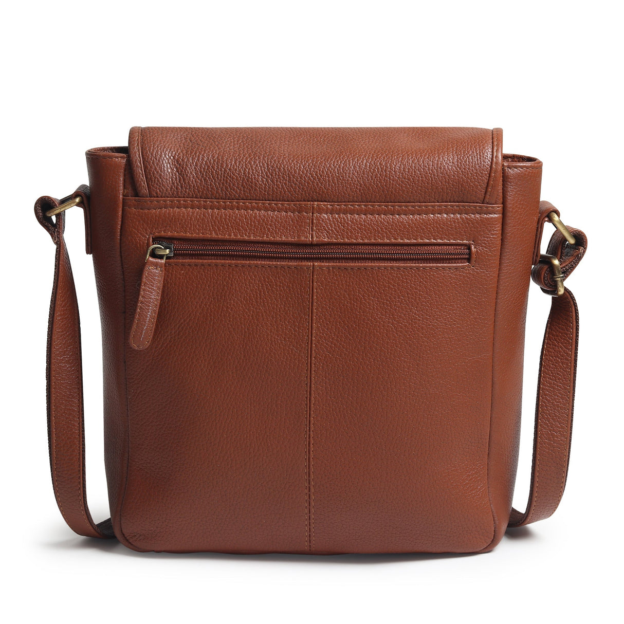 Bolso bandolera de cuero para viajes y trabajo