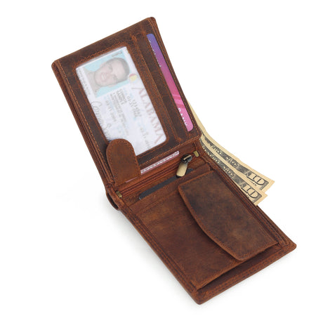 Billetera de hombre de cuero de búfalo - Hunter