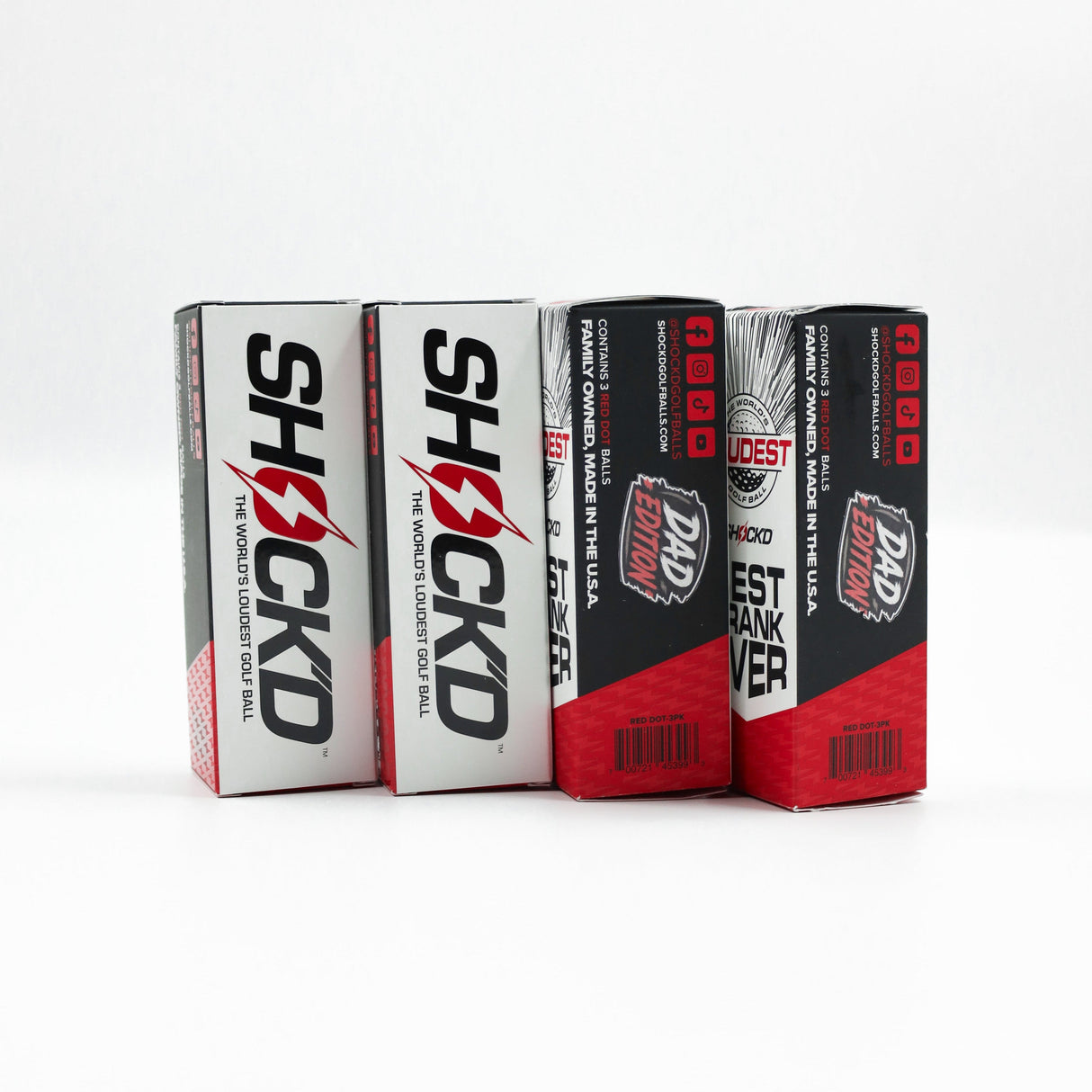 PAQUETE 3 POR EL PRECIO DE 1 - Pelotas de Golf SHOCK'D