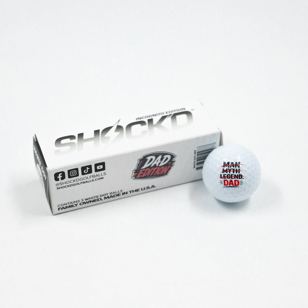 PAQUETE 3 POR EL PRECIO DE 1 - Pelotas de Golf SHOCK'D