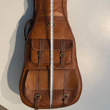 Estuche de cuero personalizado para guitarra