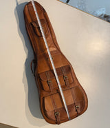 Estuche de cuero personalizado para guitarra