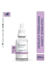 The Purest Solutions Radiance Eye Contour Serum 30ml - Anti-Aging Eye Care with Caffeine & Vitamin C