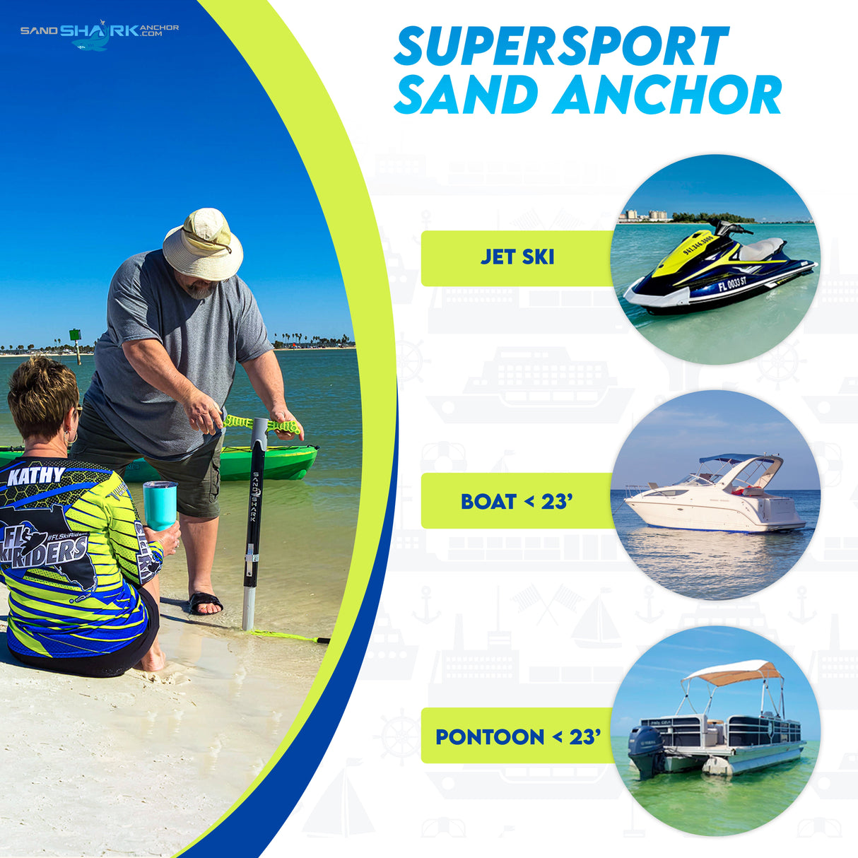 SuperSport 2.0 por SandShark Anchor