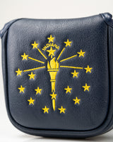 Bandera del estado de Indiana - Cubreputt de mazo