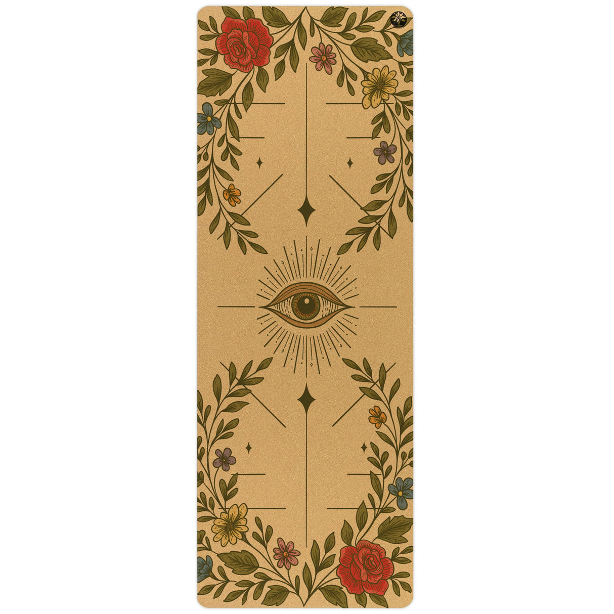 Esterilla de yoga de corcho Infinite Bloom Unity Pro