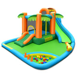 Inflatable Water Slide Park with Upgraded Handrail without Blower