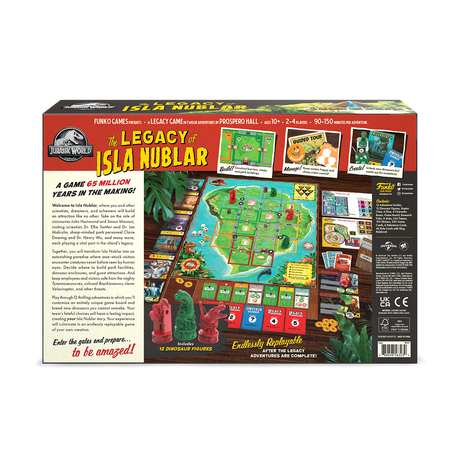 Jurassic World: Legacy of Isla Nublar Kickstarter Edition