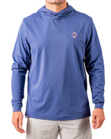 Performance Golf Hoodie - Wavy Stars and Stripes