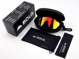 BOLD Gafas de Sol de Rendimiento – Gafas para Ciclismo de Montaña, Esquí y Uso Diario
