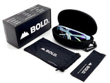 Gafas de sol fotocromáticas BOLD Zippy – Gafas para ciclismo de montaña, esquí y estilo de vida