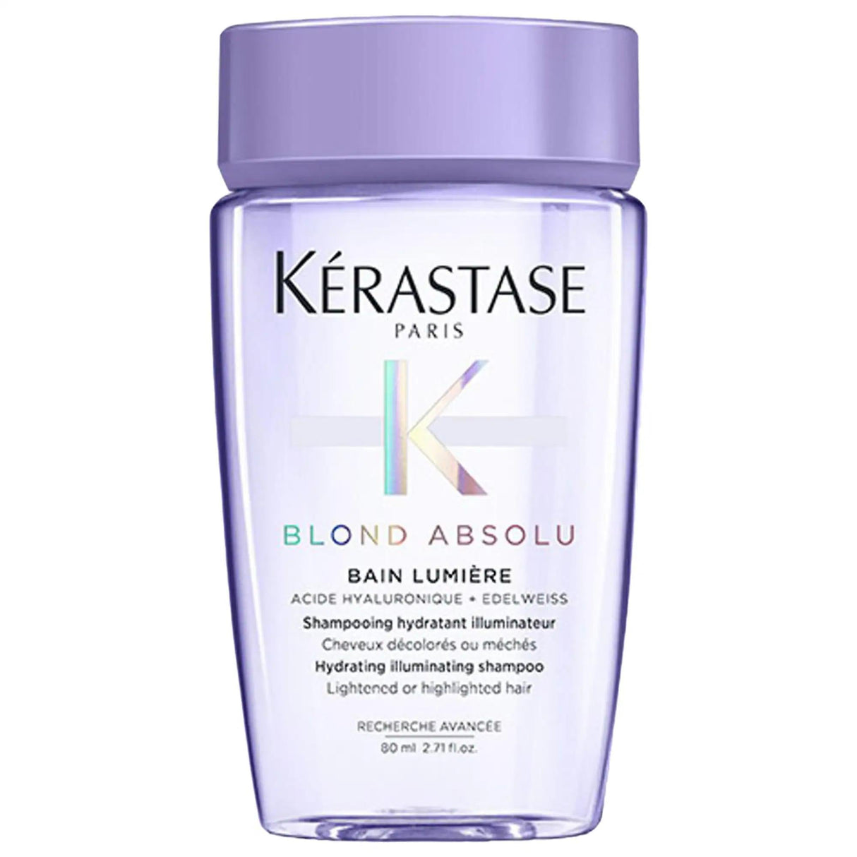 Kerastase Mini Blond Absolu Hydrating Illuminating Shampoo - Daily Hydration for Blonde Hair, Color Safe, Hyaluronic Acid