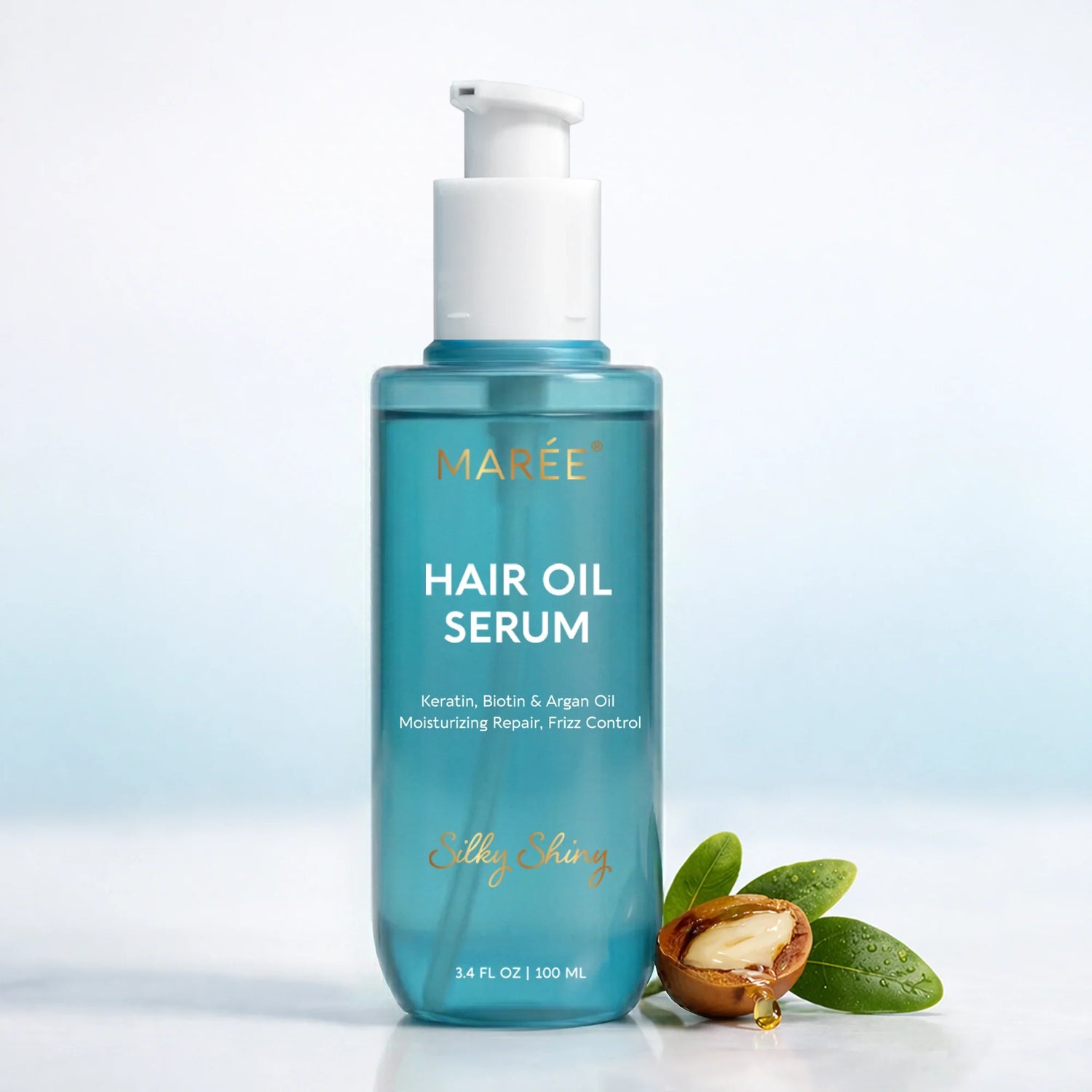 Sérum de Aceite de Queratina para Cabello Seco y Dañado