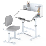 Kid's Study Desk and with Tilt Desktop and Pen Holder