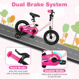 Bicicleta infantil para niños y niñas de 3 a 7 años, de 12/14/16 pulgadas