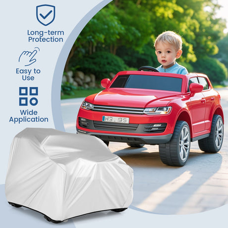 (Solo funda) Funda de coche para niños para coche de juguete Power Ride-On con bolsa de almacenamiento