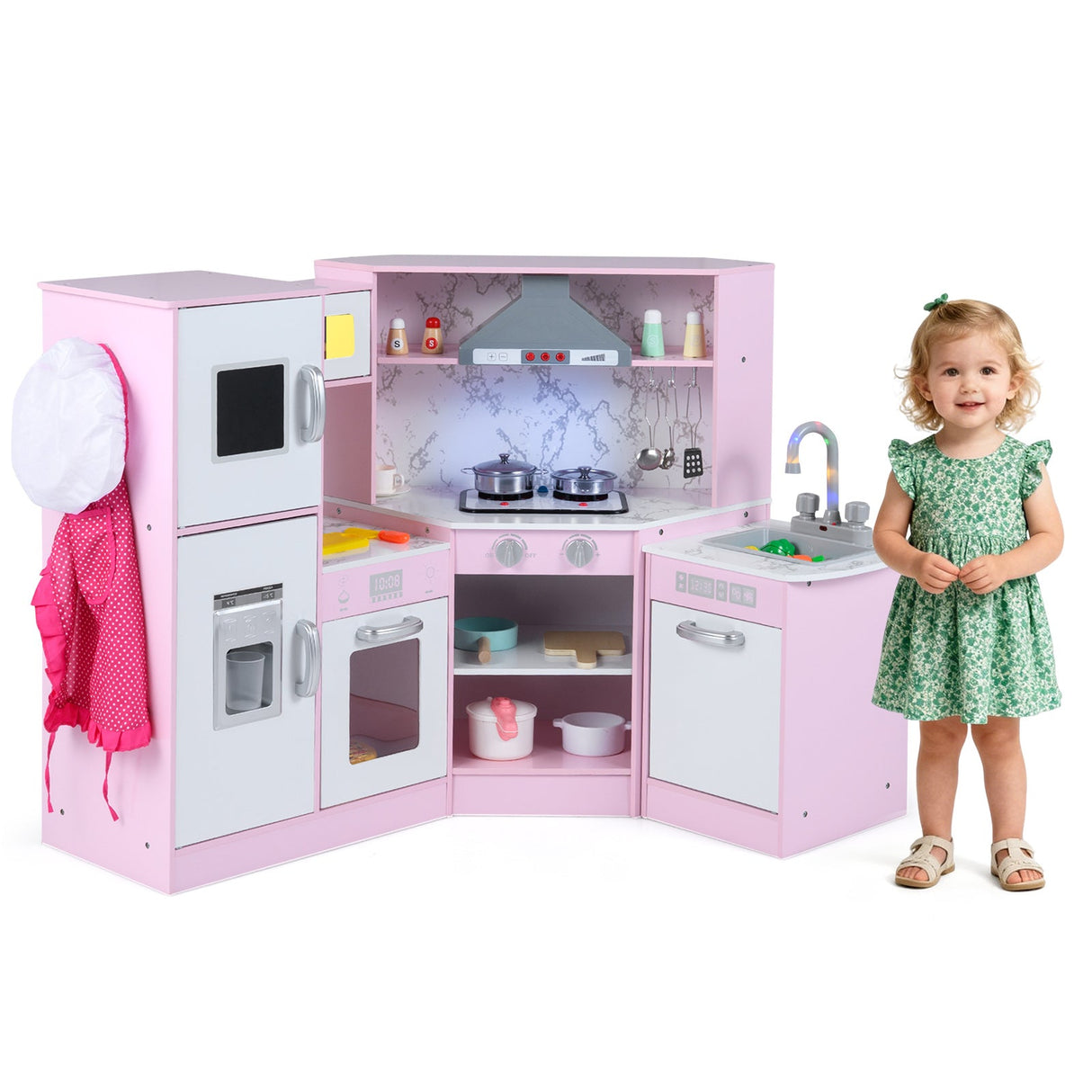 Cocina de juguete Kids Corner con fregadero separado