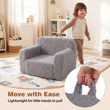 Kids Couch Portable Toddler Sofa with Anti-slip Base