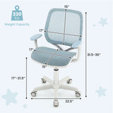 Swivel Mesh Children Computer Chair with Adjustable Height