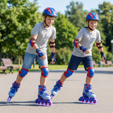 Patines en línea para niños con ruedas iluminadas para principiantes de 9 a 14 años