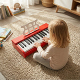 Teclado de piano para niños de 30 teclas, piano digital con atril para principiantes de 3+ años