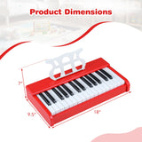 Teclado de piano para niños de 30 teclas, piano digital con atril para principiantes de 3+ años