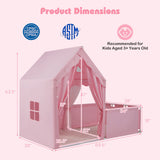Kids Play Tent with Playpen 2-in-1 Toddler Playhouse with Yard